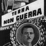 ll manifesto della CGIL per commemorare Giuseppe Novello, bracciante ucciso dai carabinieri a Montescaglioso (Matera) nel 1949